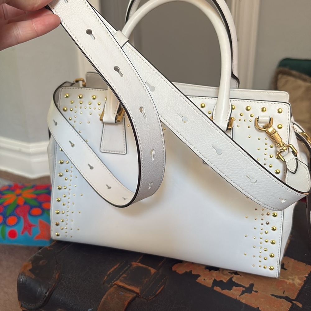Cole Haan Marli studded satchel